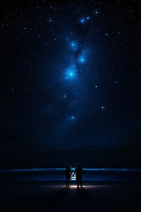 星辰与你 短剧封面海报